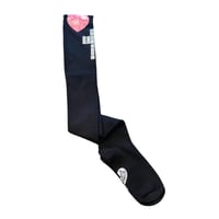 Image 2 of black shrine socks