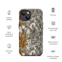 Image 25 of Colorful Trio Botanical Plants Art Nouveau Tough Case for iPhone®