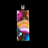 Image 2 of Turquoise Composite Necklace - 4 options (#10)