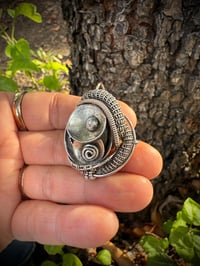 Image 3 of Circles and Rounds Hybrid Sterling Silver 