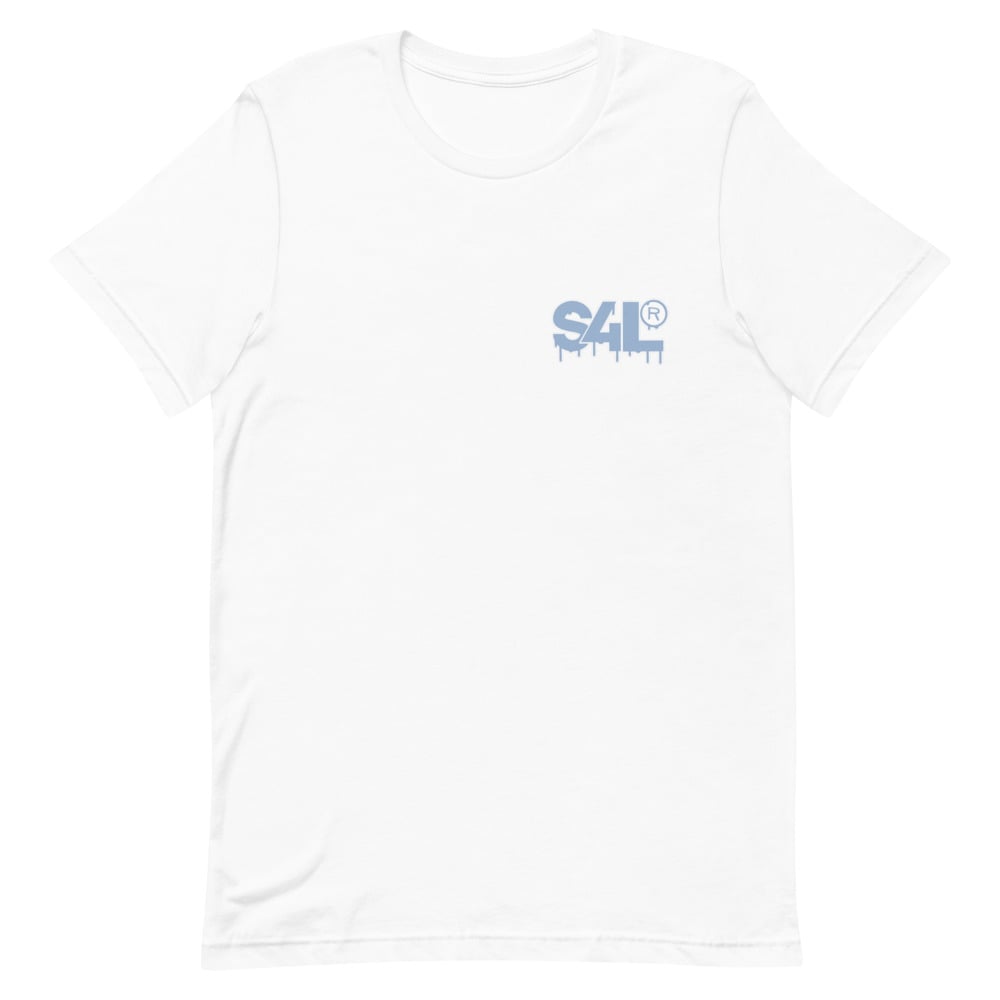 Image of Short-Sleeve Powder Blue S4L Unisex T-Shirt