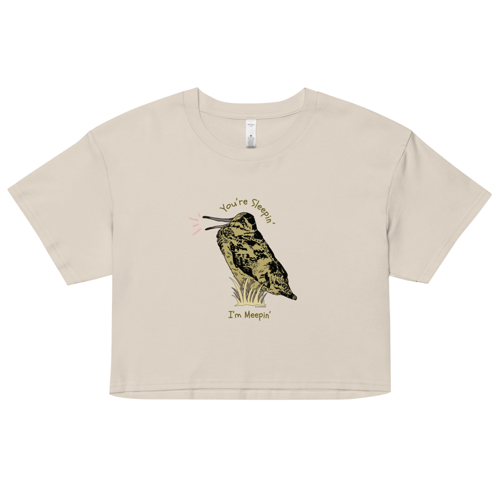 You're Sleepin' I'm Meepin' Crop Top