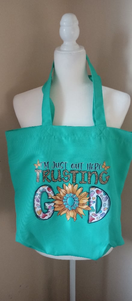 Image of Women's God Canvas Tote 