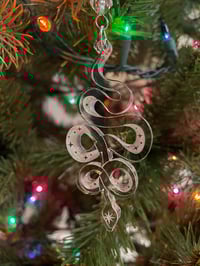 Image 2 of Snake Sigil Engraved Acrylic Ornament