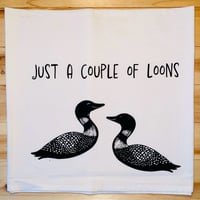 Image 1 of ‘A Little Loony’ Towel