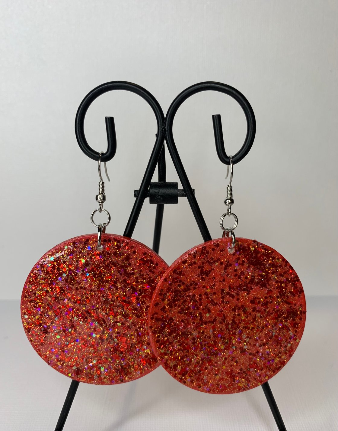 Image of "Ruby Rouge" Earrings