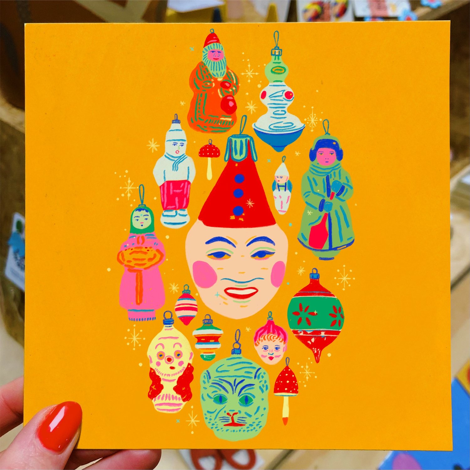 Image of 6 X Christmas Cards SOLD OUT 