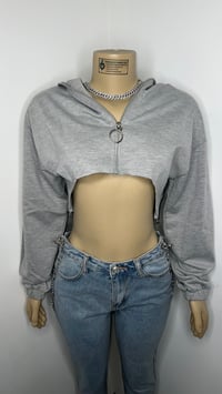 Image 2 of Crop Hoodie 