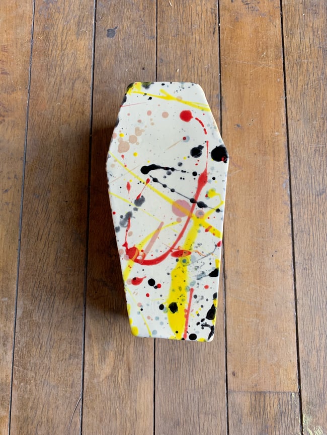 Splashed Butter Coffin
