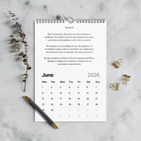Image 4 of The Calendar of a Traveler 2026 - White Edition
