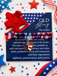 Image 4 of Red White & Cool Bracelet Sets