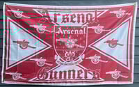 Image 1 of Arsenal/Gunners flag 5x3ft