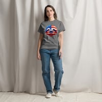 Image 6 of USA Flag Sloth Independence Day T-shirt