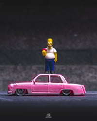 Image 14 of HOMER SIMPSON CAR W/ FIGURE CUSTOM 