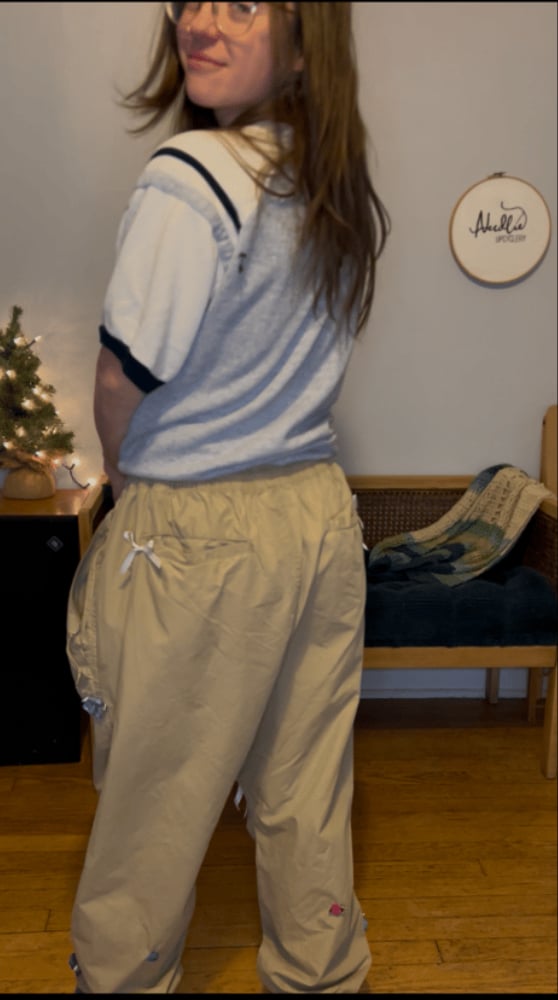 Bows and Rosettes Joggers, size 2X