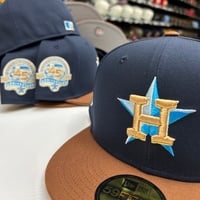 Image 1 of New Era 59Fifty Night Shift Navy Tiramisu 