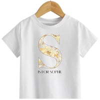 Image 3 of T-SHIRT: Flower Letter