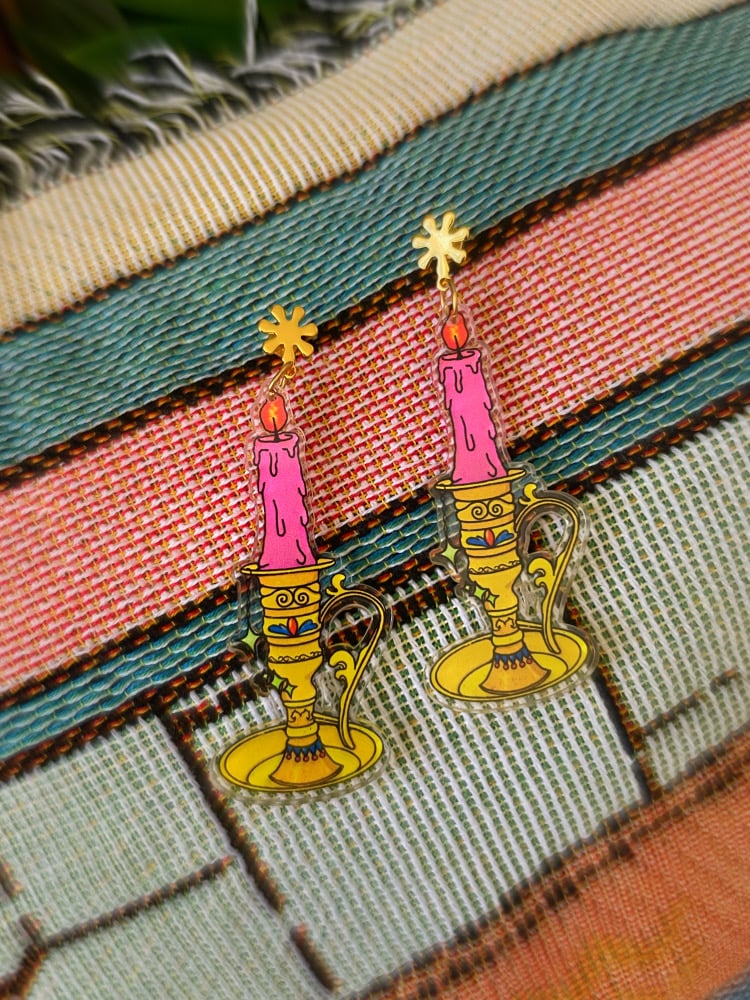 Image of Under the Candle Light earrings