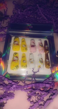 Image 1 of Hello Kitty Press Ons Large 