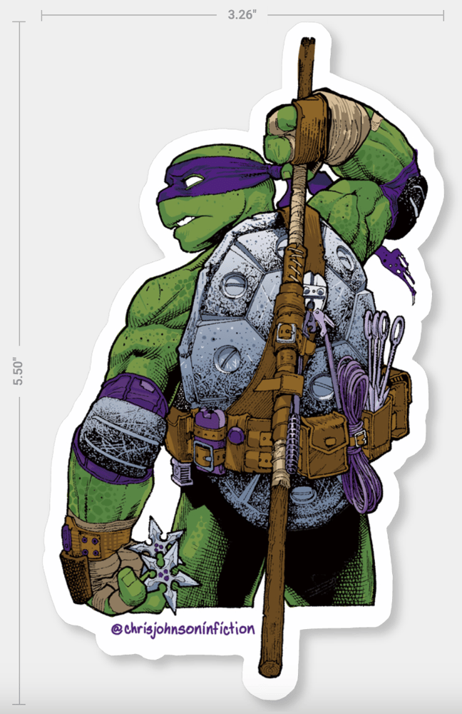 Image of TMNT Sticker Pack (Last Ronin Variant) 
