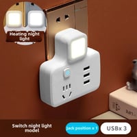 Image 6 of Multi-Functional Office Style USB Plug Adapter Home Use Wireless One To Multiple Plug Board With Lig