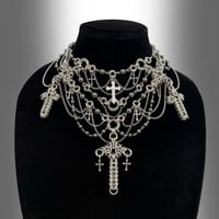 Image 1 of A Silver Christian Necklace