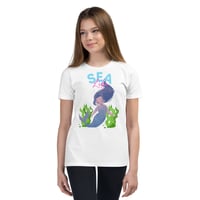 Sea Life Mermaid Youth Short Sleeve T-Shirt