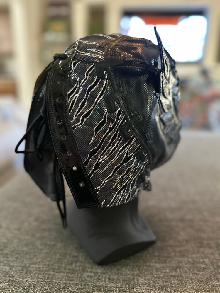 Image of El Grande Americano Luchador Black - PRO Mask