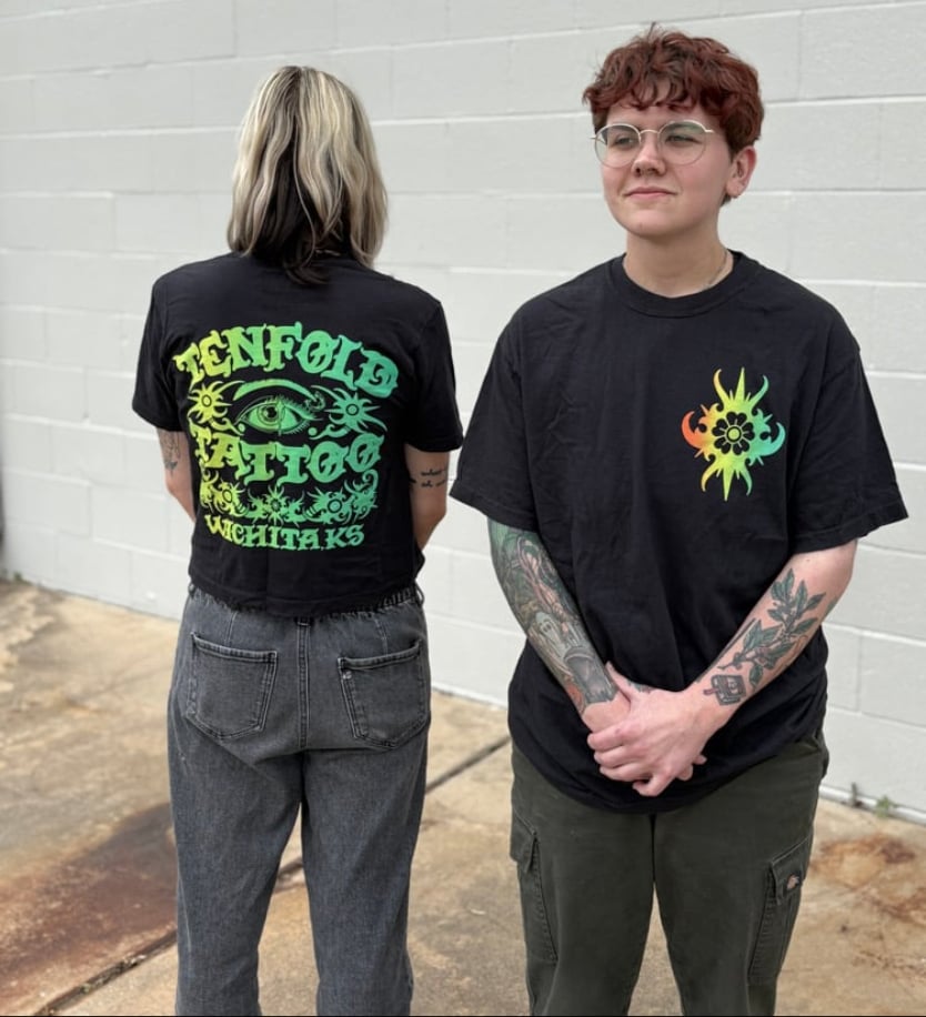 Image of Cropped Rainforest Cafe Tenfold Shirt