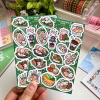 Image 1 of World's Food Tour | Vietnamese Food | Matte Sticker Sheet