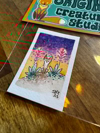 Image 2 of Desert Blooms - Original Creature Study
