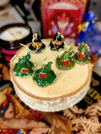 Image 6 of Kolczyki wiedźmowe kapelusze 