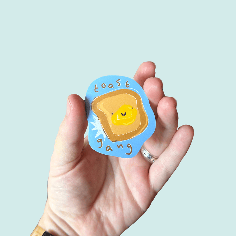 Image of Toast Gang Sticker 