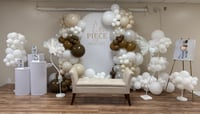 Image 1 of Arch frame with balloon garland starting at $175