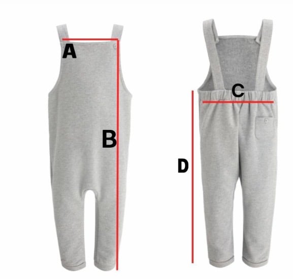 Image of The Forest Floor - Navy Dungarees