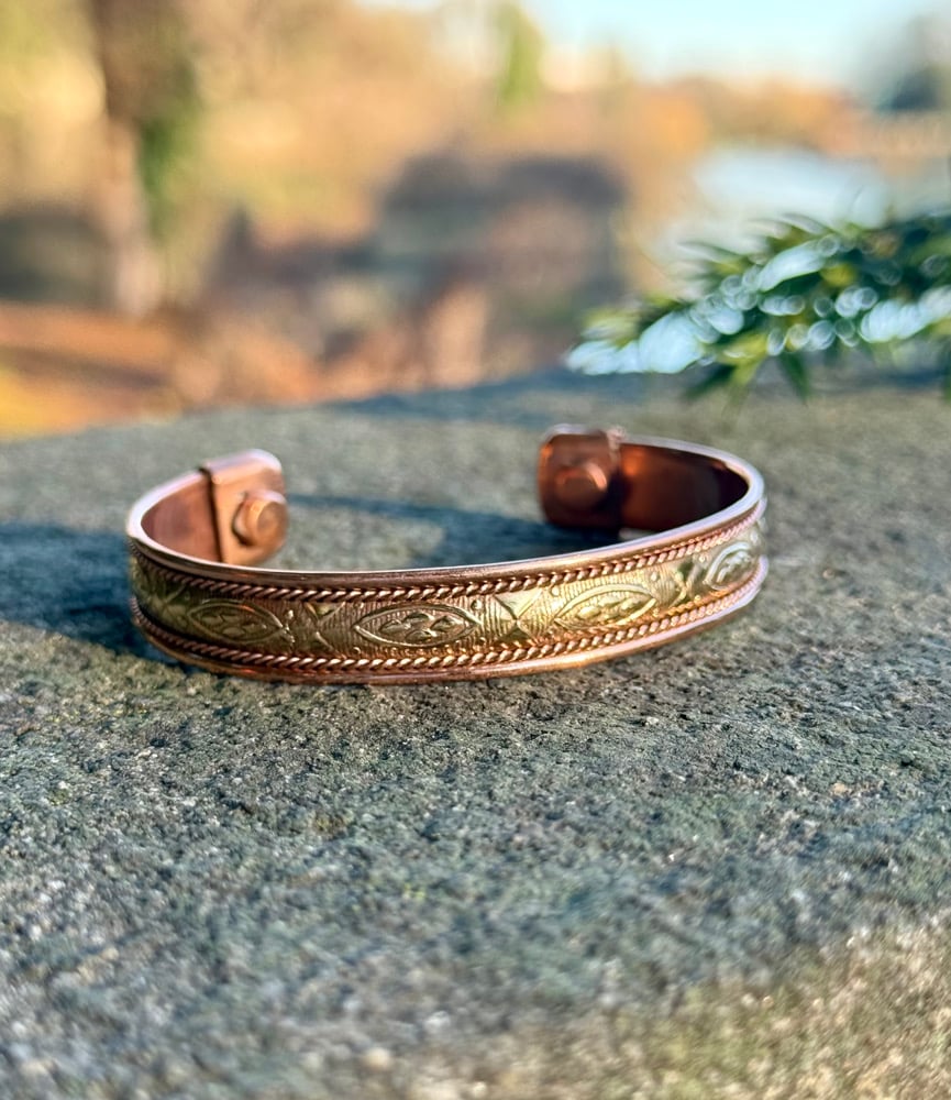 Image of Magnetic Copper Bangle #3