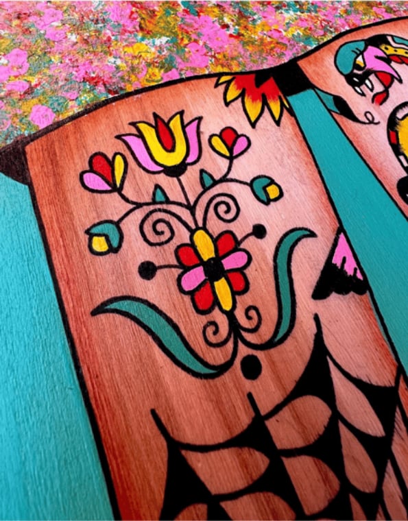 Image of RETRO original painting