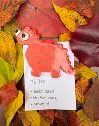 Image 4 of Poppy the Pink Dinosaur Magnet