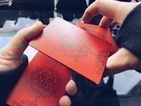 Image 4 of Hanzamonstas Playing Cards: Black Gilded