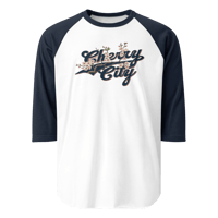 Image 1 of Cherry City 3/4 sleeve raglan shirt