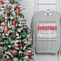 Image 2 of All I Want for Christmas Crewneck Sweatshirt 