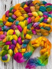 Image 1 of Sunset in Cyberspace, on Super Soft: 80% SW fine Merino, 20% Cashmere