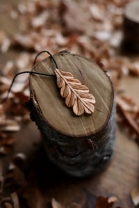 Image 6 of Oak Leaf- Pendant  Necklace 