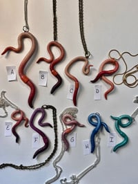 Image 1 of Worm Pendants