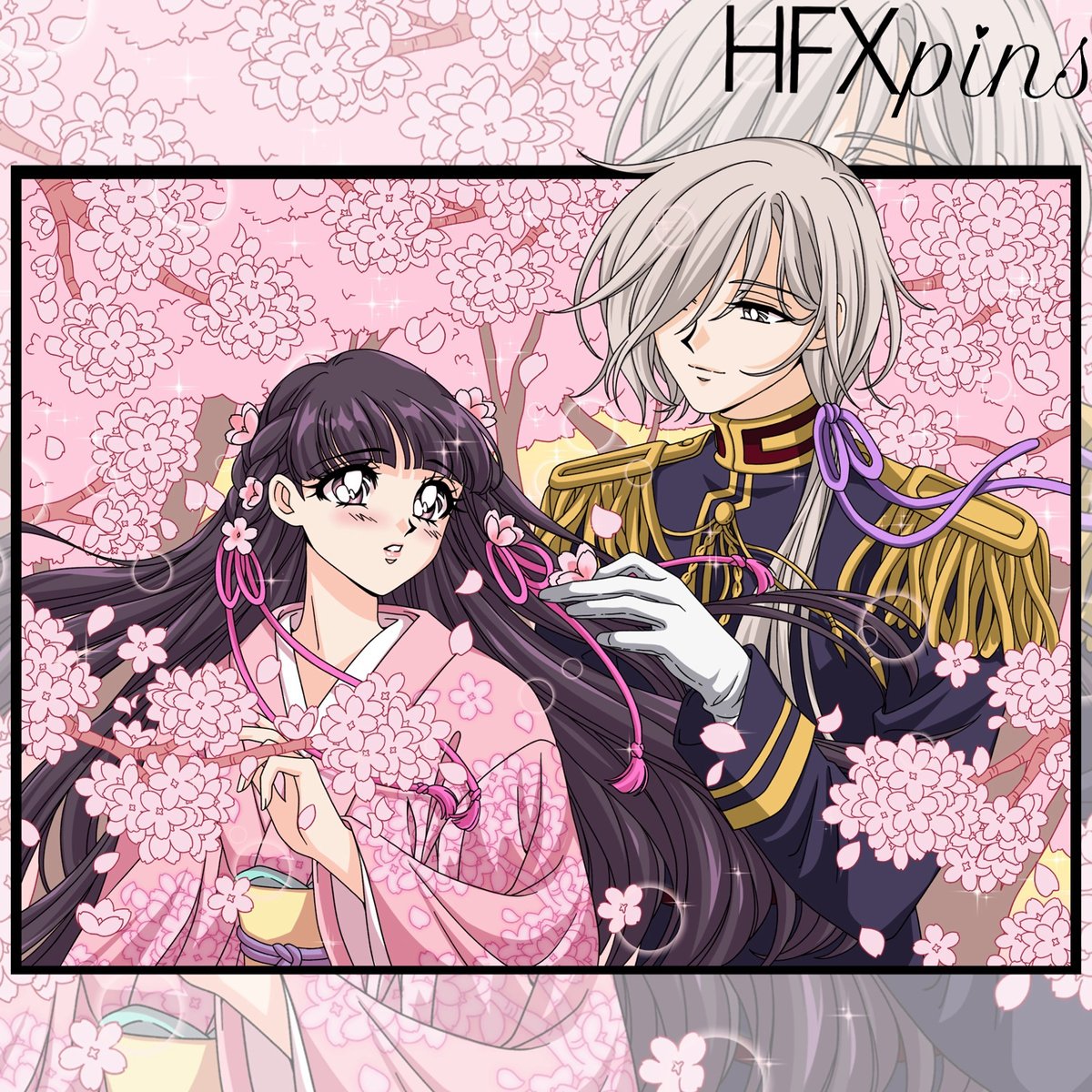 OPEN PO Kiyoka X Miyo Hfxpins ravishing-racers-rias-akeno-hfxpins