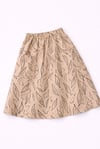 Peach & Black Abstract Rachael Skirt sizes 8-20 with free postage 