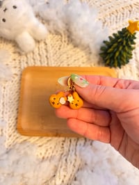 Image 3 of Bunny Bread Dangle Earrings 