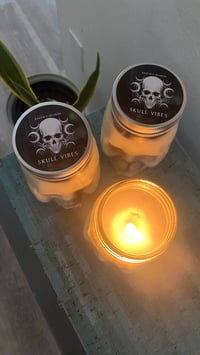 Image 4 of Skull Vibes Soy Candle