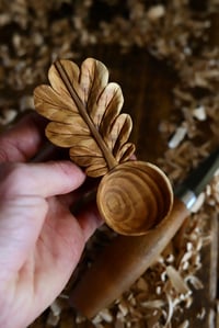 Image 6 of Oak Leaf  Coffee Scoop 