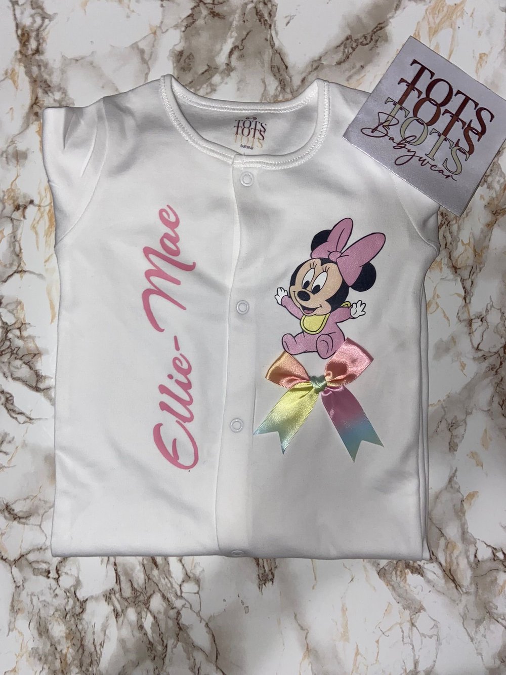 Minnie Mouse Sleepsuit